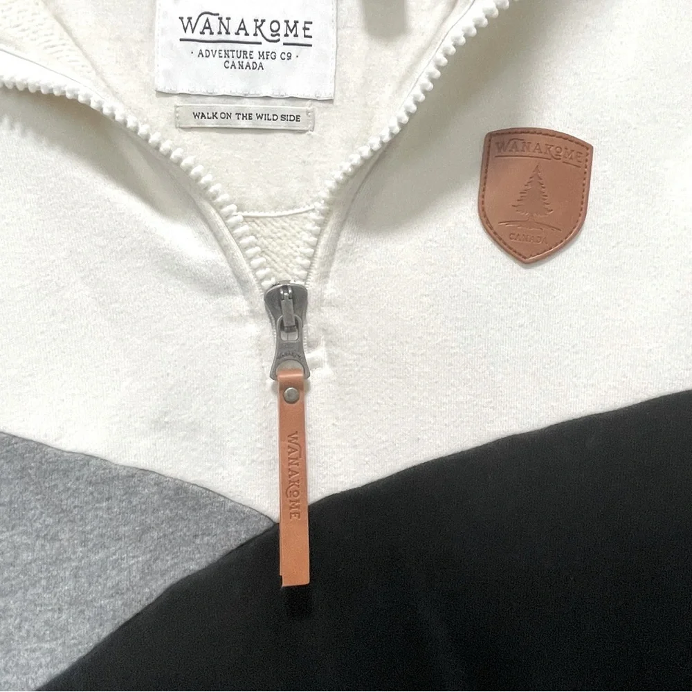Wanakome 1/4 zip hoodie - Picture 4 of 7